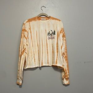 cropped crewneck sweatshirt